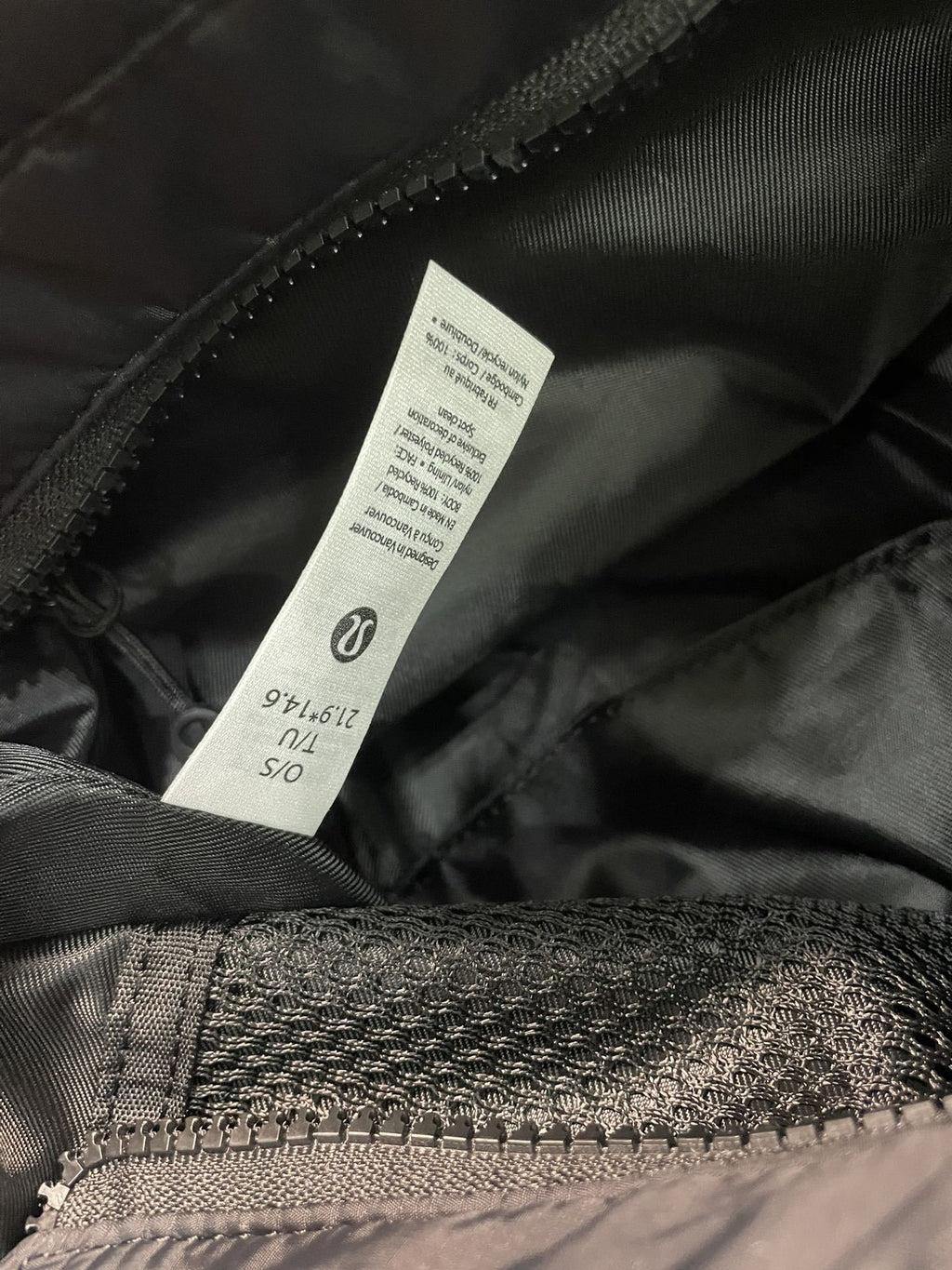 Quilted Grid Tote Bag