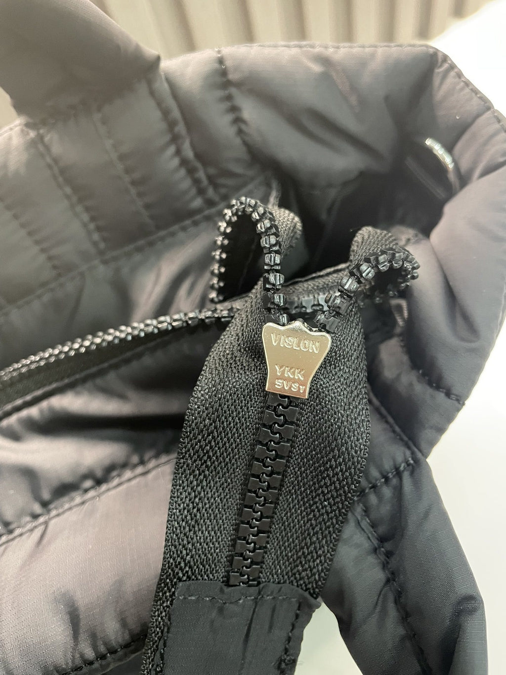 Quilted Grid Tote Bag